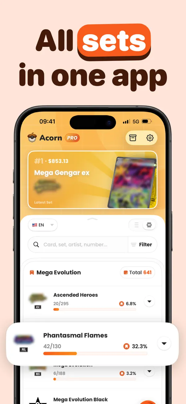 Screenshot #3 pour Acorn TCG Card Scanner App