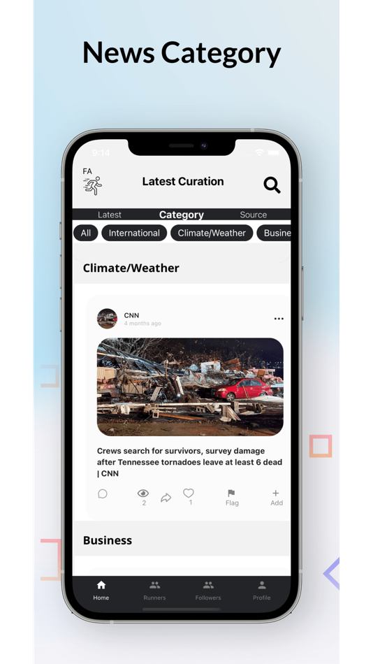 #3. News Runners (iOS) 由: VareTech Ltd