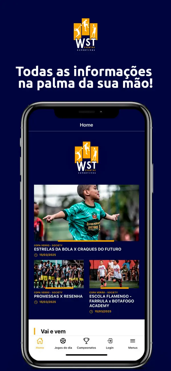 Screenshot #1 pour WST EVENTOS