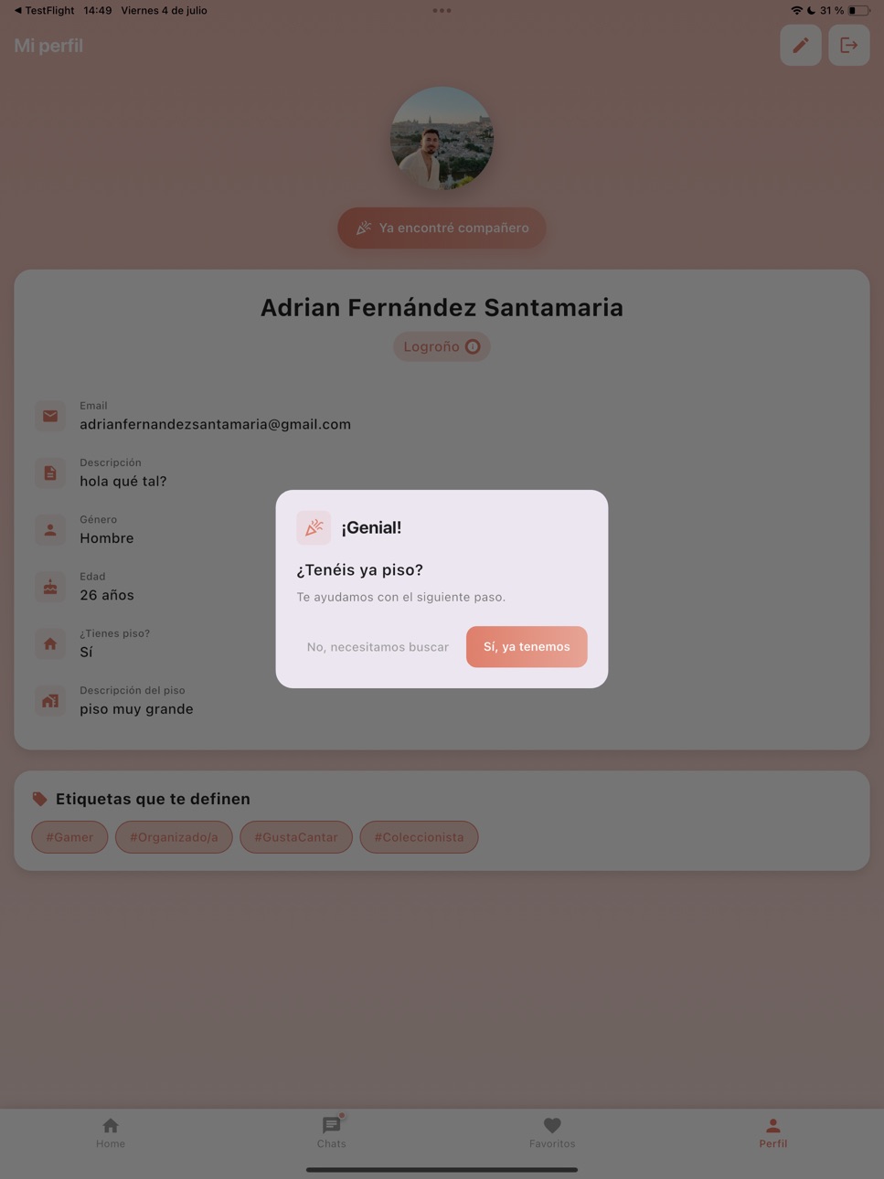 iPad screenshot