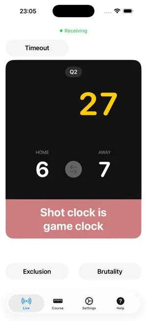 Water Polo Referee Companion screenshot 4
