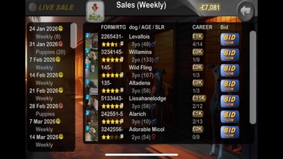 Greyhound Manager Touch Screenshot