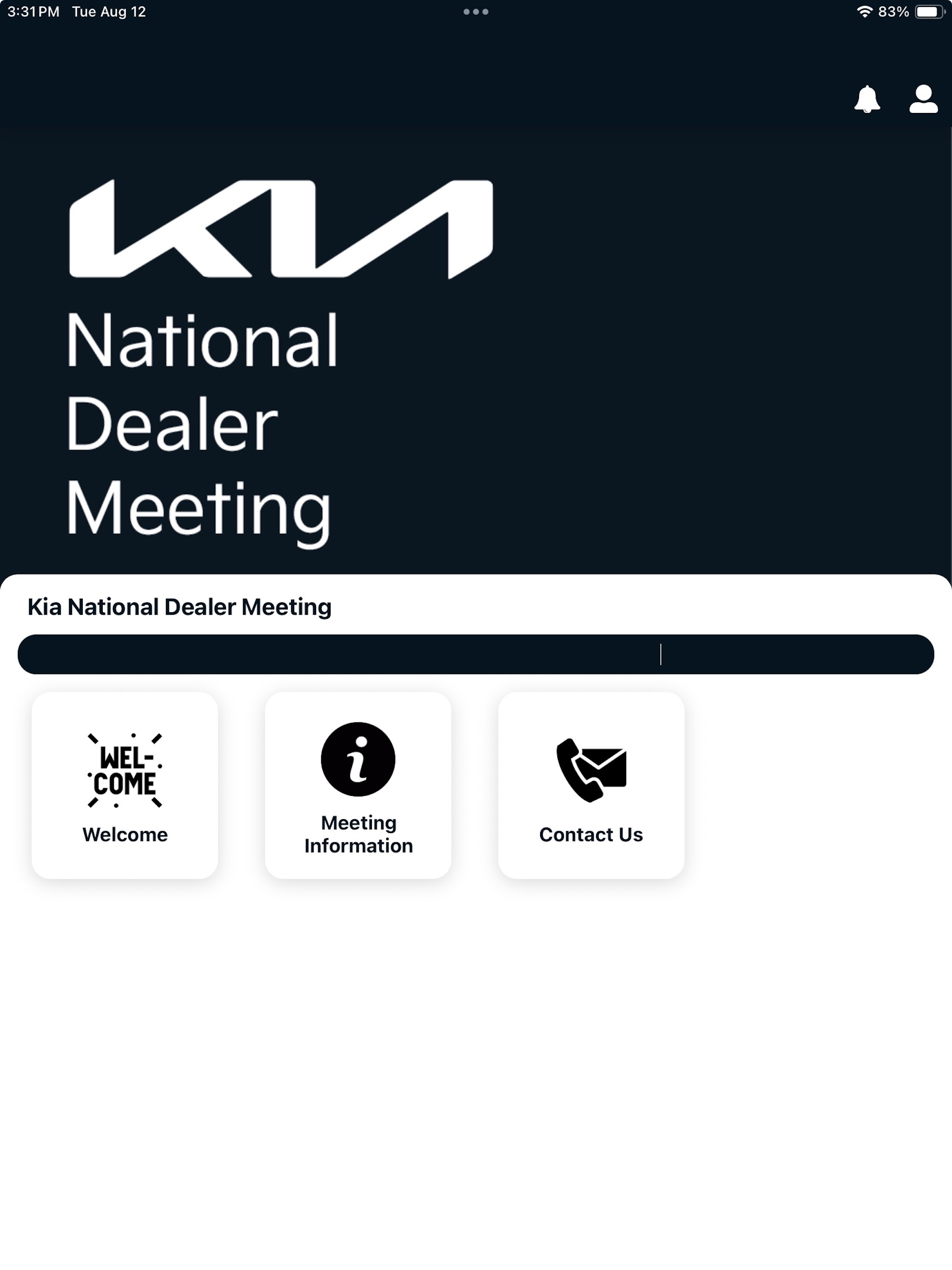 Kia National Dealer Meeting