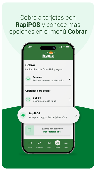 BANRURAL App Store preview screenshot 7