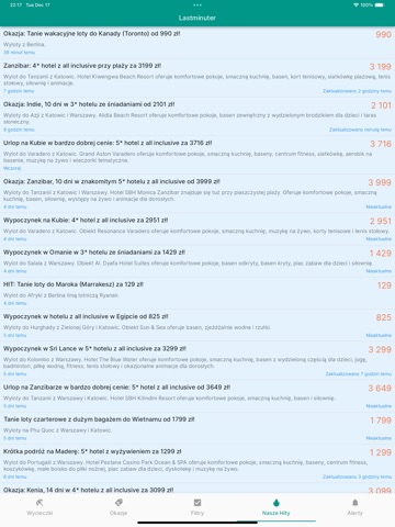 Lastminuter iPad screenshot 5