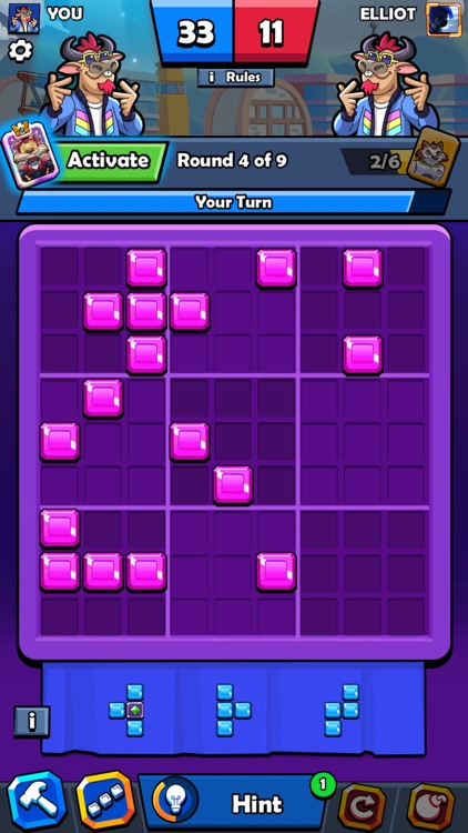 Block Heads: Duel puzzle games