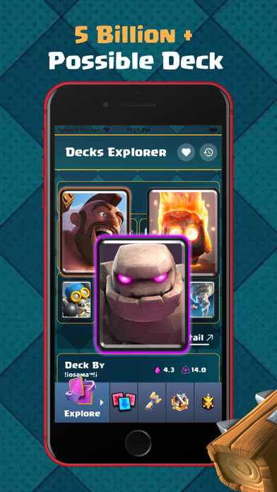 Pro Decks For Clash Royaleeのおすすめ画像1