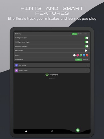 Sudoku - Offline Puzzle Game iPad screenshot