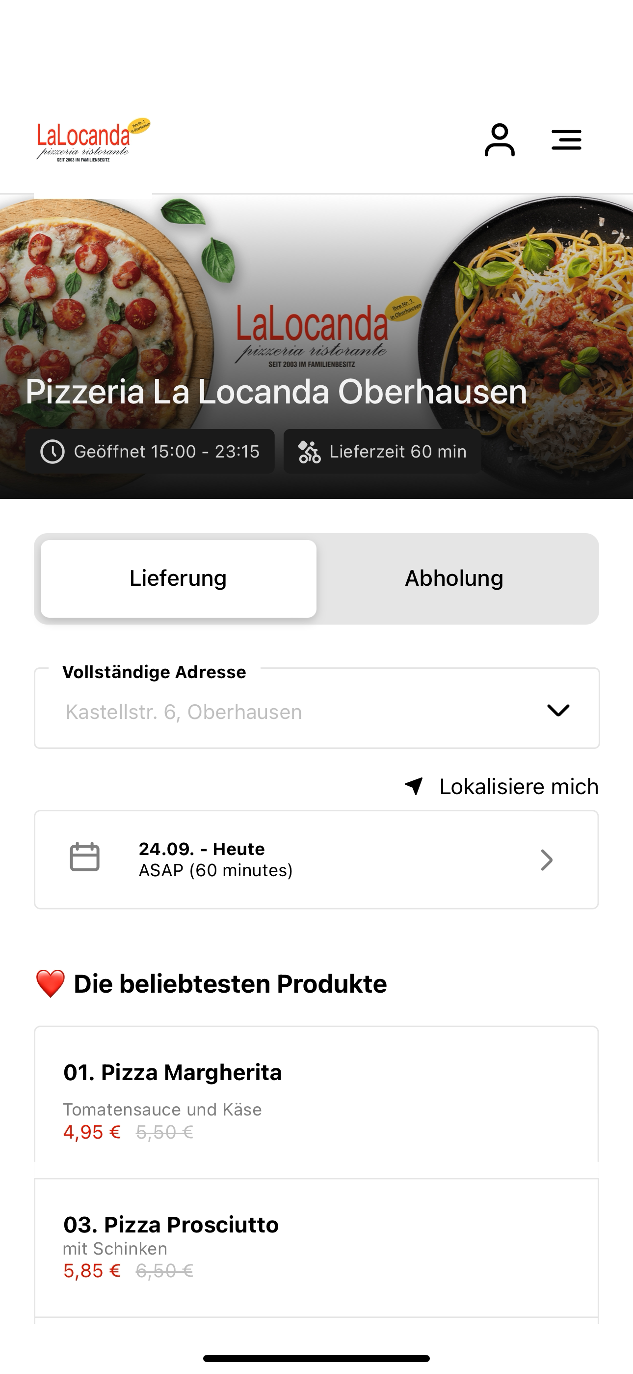 Pizzeria La Locanda DE