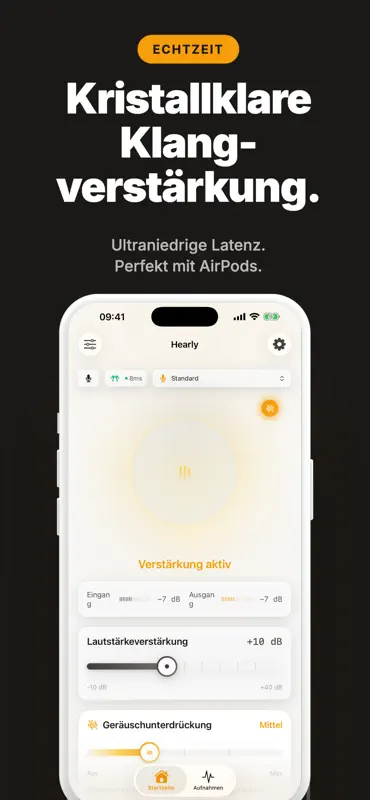 Hearly · Hörgerät & Verstärker screenshot 2 of 5