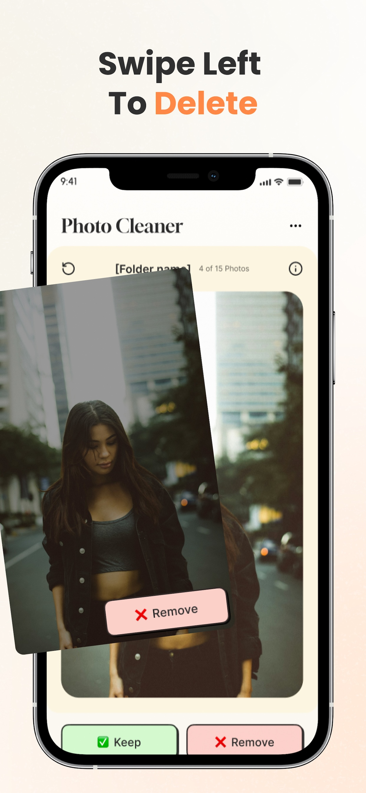 Photo Swipe Delete :SwipeClean