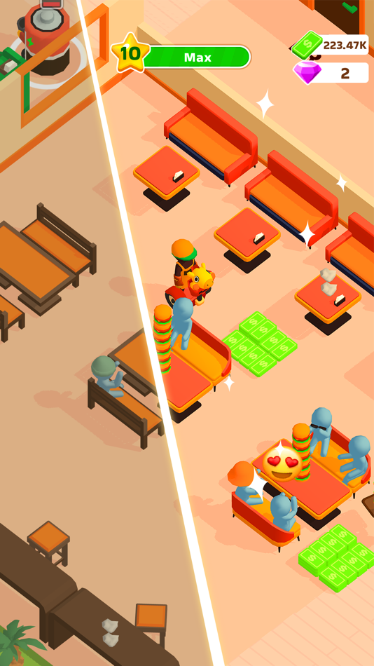 #7. Burger Please! (iOS) โดย: Supercent, Inc.