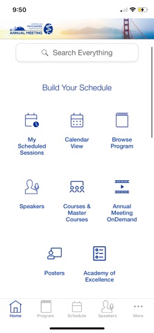 APA Meetings iPhone screenshot