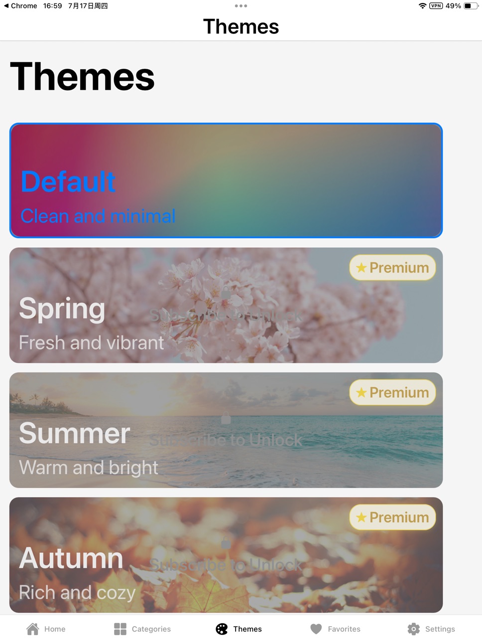 iPad screenshot
