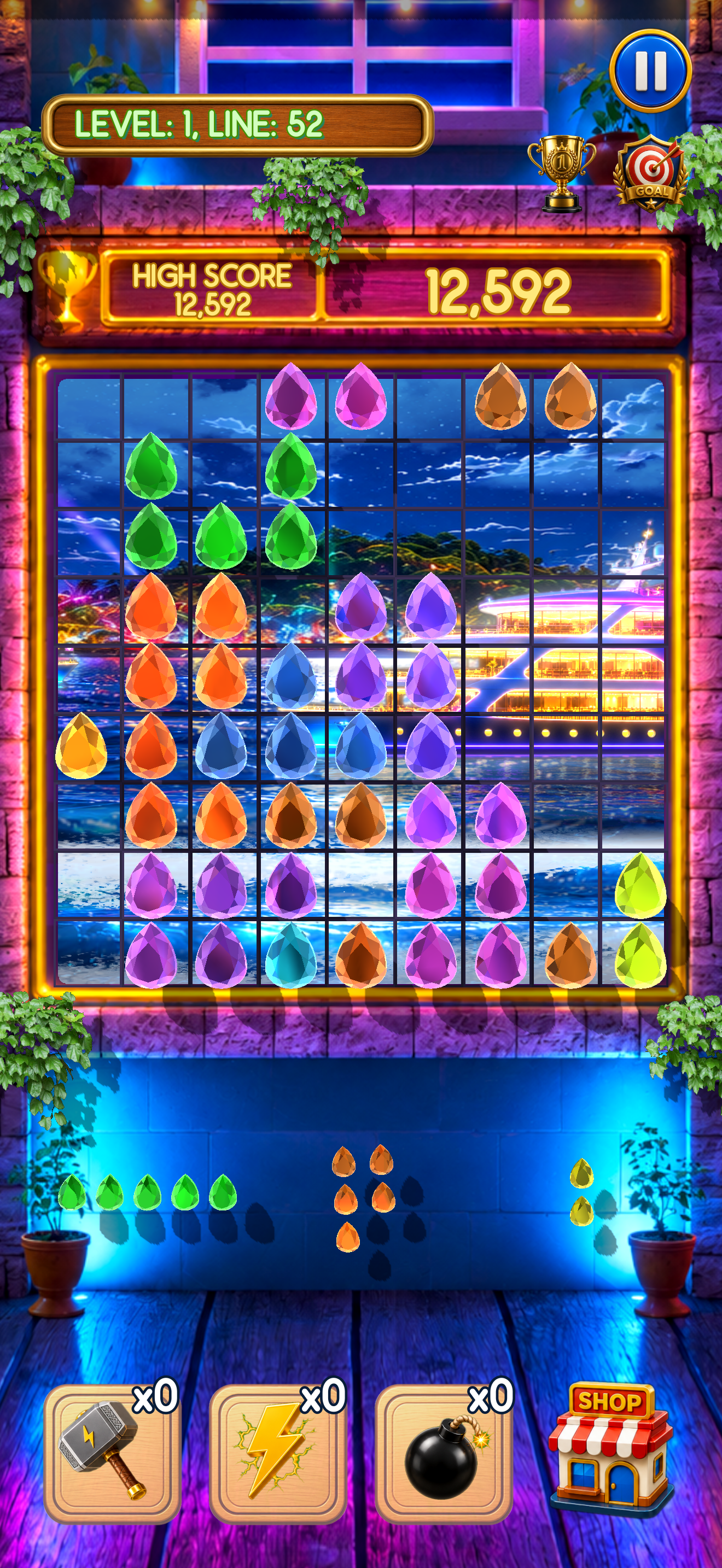Gem Puzzle Island screenshot 7