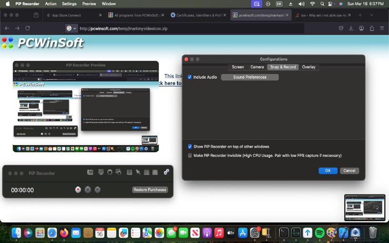 App screenshot