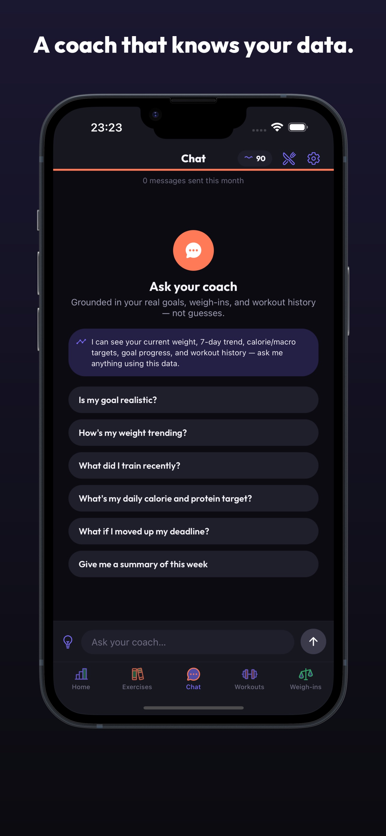 Screenshot 3 of Fathom - AI Fitness Coach