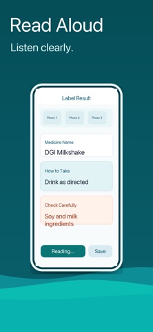 Med Label Reader Screenshot 1 of 5
