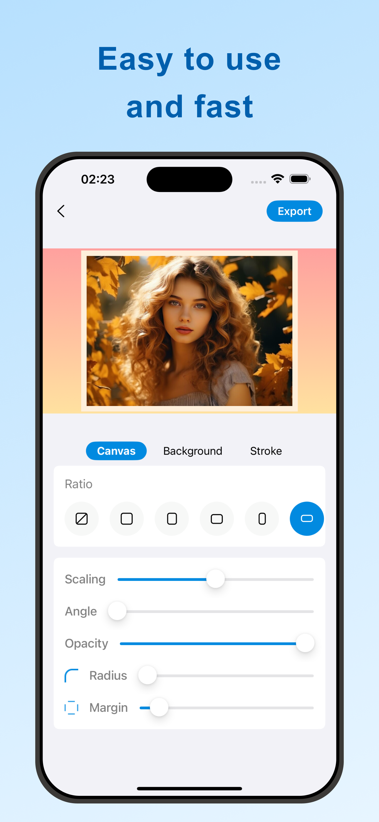 White Border - Image Card