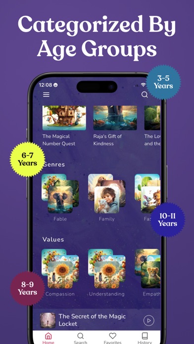 Audio Stories for Kids - Yeybi Screenshot