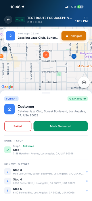 Navex Delivery Screenshot 5 of 6