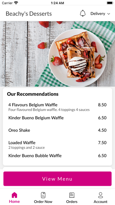 Beachy's Desserts Screenshot