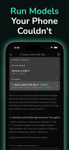 Glyph - Private AI screenshot