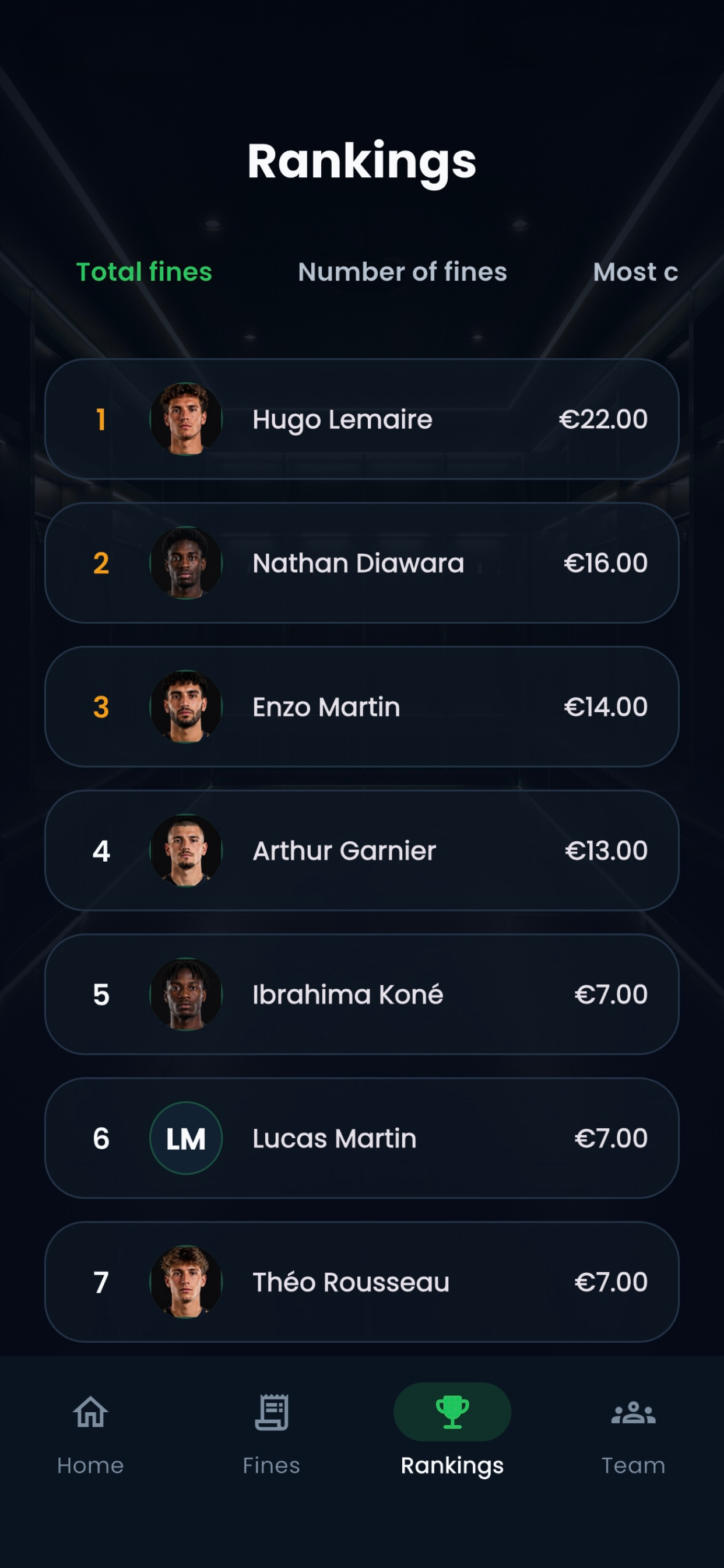Team Fines screenshot 10