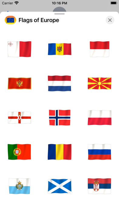 Flags of Europe Screenshot