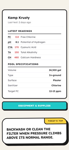 Pool Chemistry by Poolometer screenshot