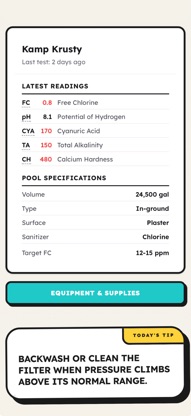 Pool Chemistry by Poolometer screenshot 6
