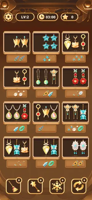 Jewelry Sorting: Triple Match screenshot 2
