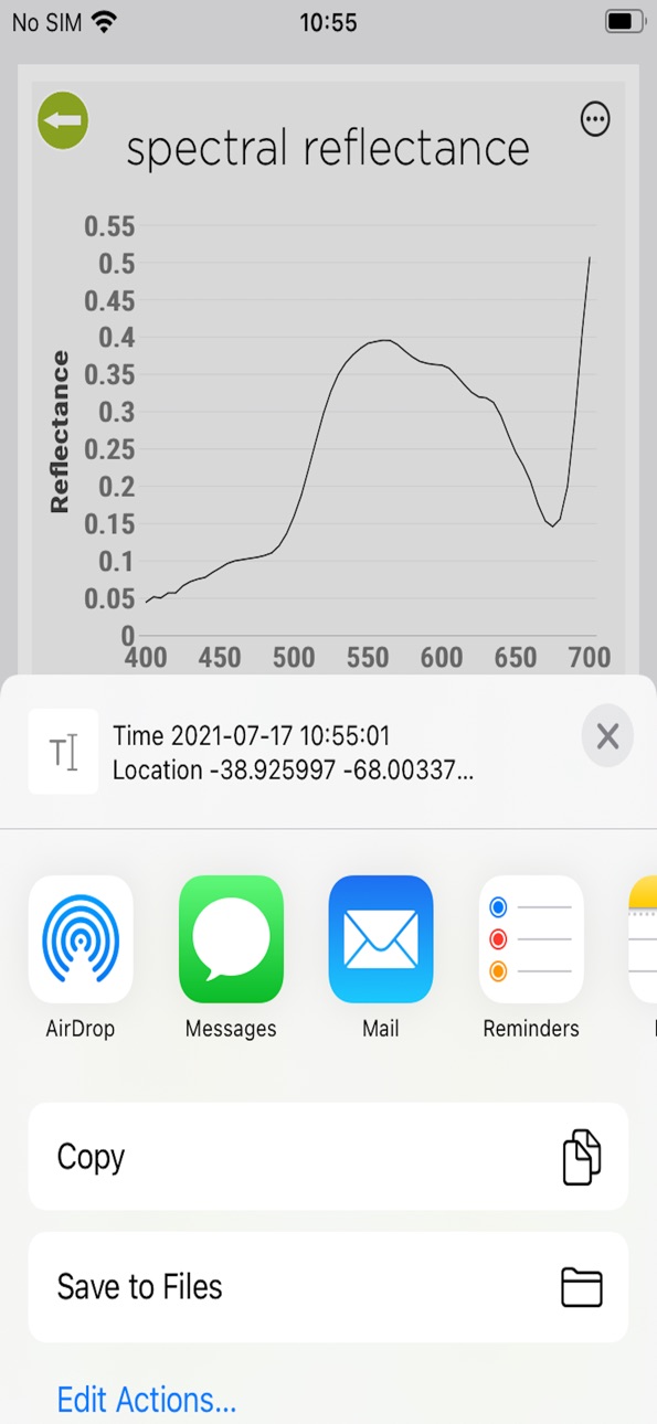 iPhone screenshot