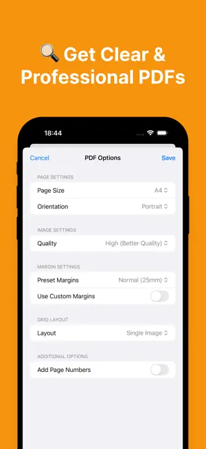 Photo & Image to PDF Converter screenshot 3