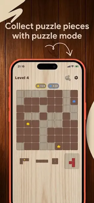 Wood Block Puzzle: Sudoku Grid screenshot 1