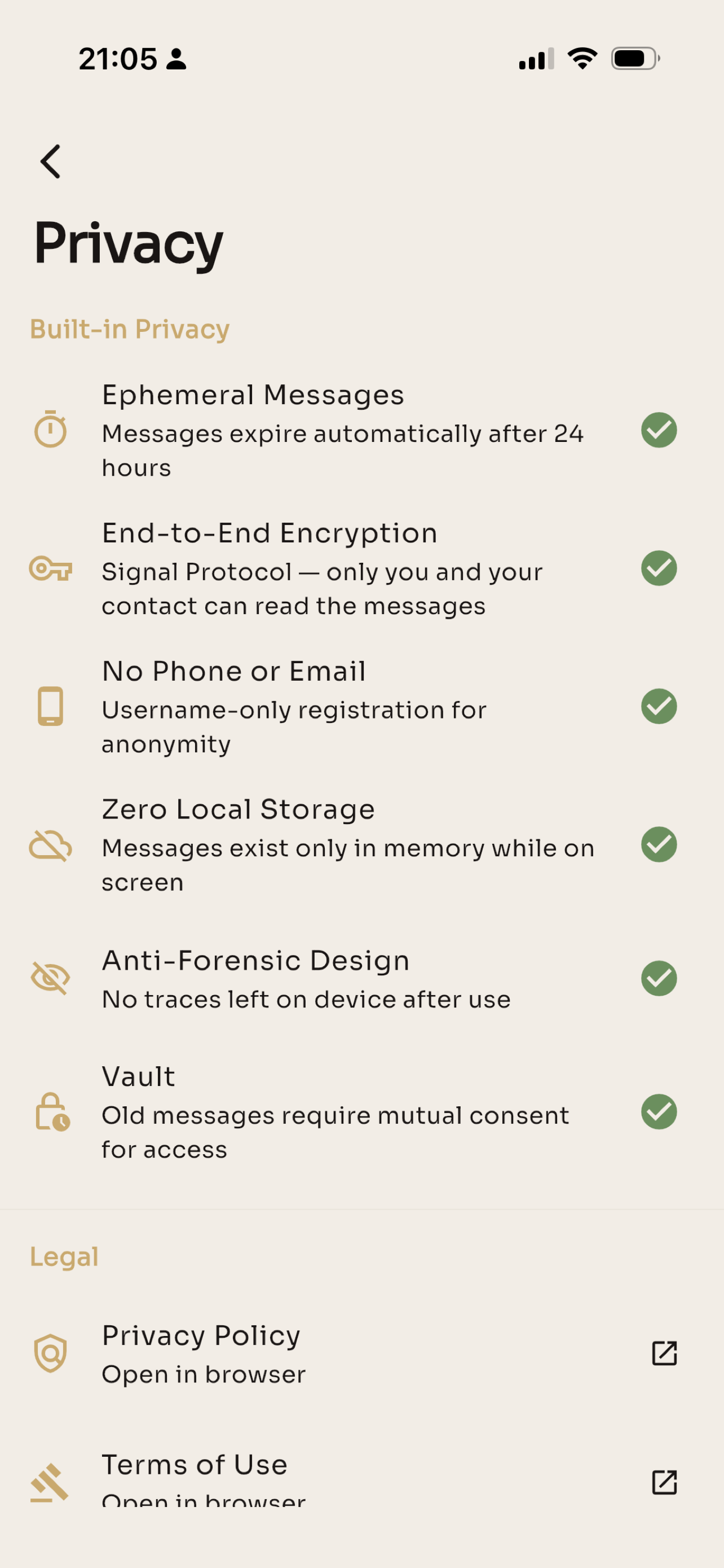 Eter Encrypted