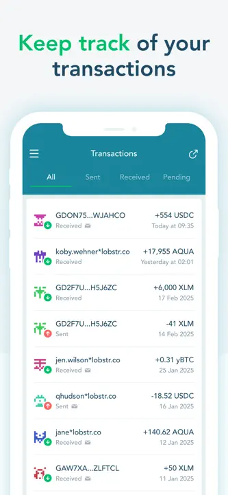 LOBSTR Wallet: Screenshot 8 von 8