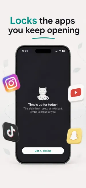 App Blocker & Focus: Simba screenshot 2