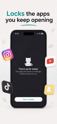 Simba: App Blocker & Focus Screenshot 2 of 8