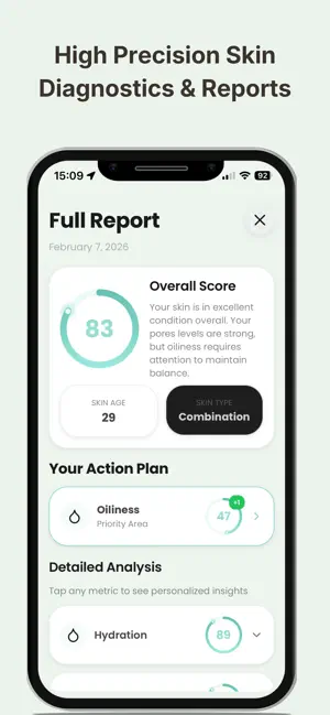 Glow : AI Skin Scan & Acne screenshot 2