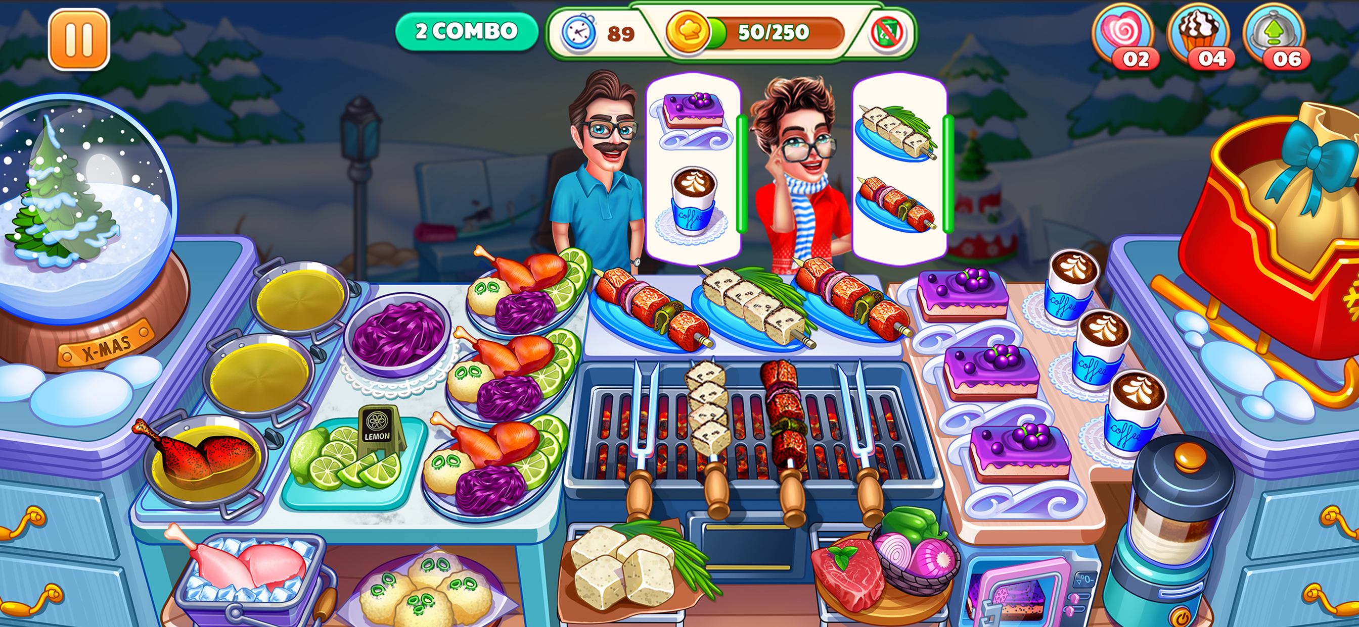 Christmas Cooking - Food Games