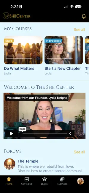 The She Center screenshot 2