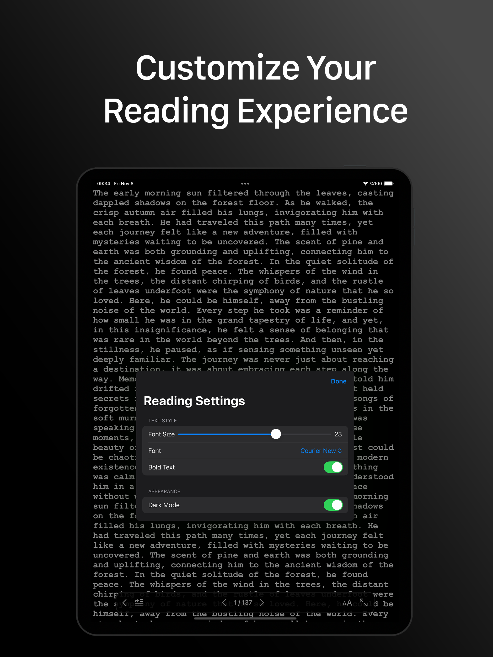 iRead: Minimalist PDF Reader screenshot 9