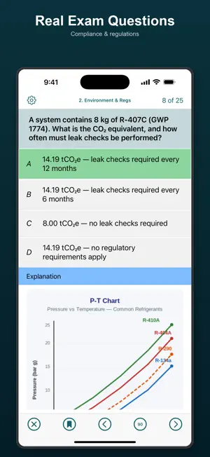 F-Gas Pro - Certification Exam screenshot 3