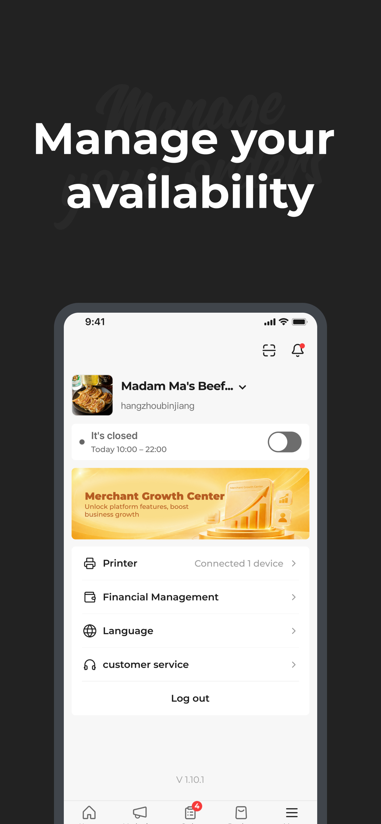Hungrypanda for restaurant screenshot 4