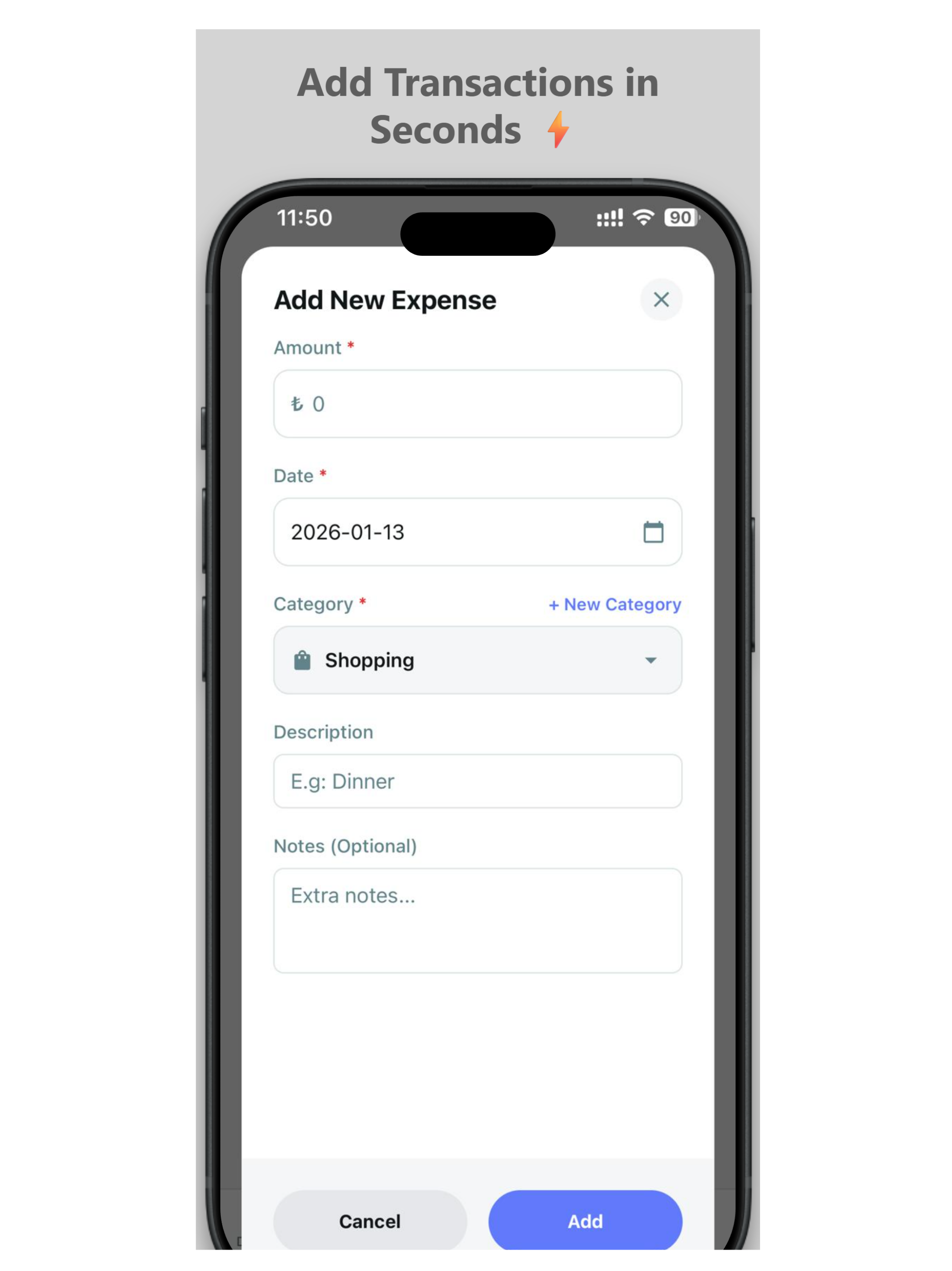 Expense Tracker – Daily Budget