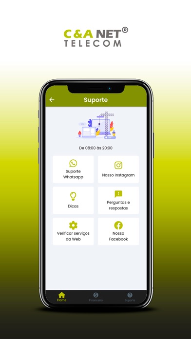 C&A NET Telecom Screenshot