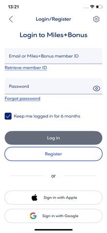 Aegean Airlines screenshot