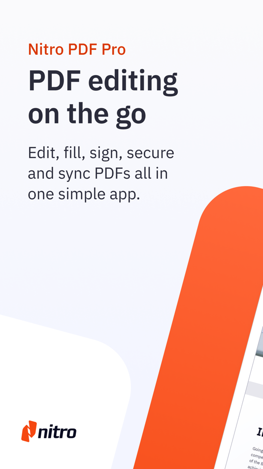 #1. Nitro PDF Pro: Read & Edit (iOS) Podle: Nitro Software, Inc.