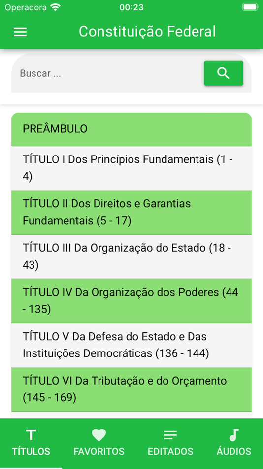 Constituição Federal - 7.0 - (iOS)